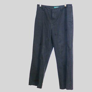 Lauren Ralph Lauren Black Casual Pants Size: 8P